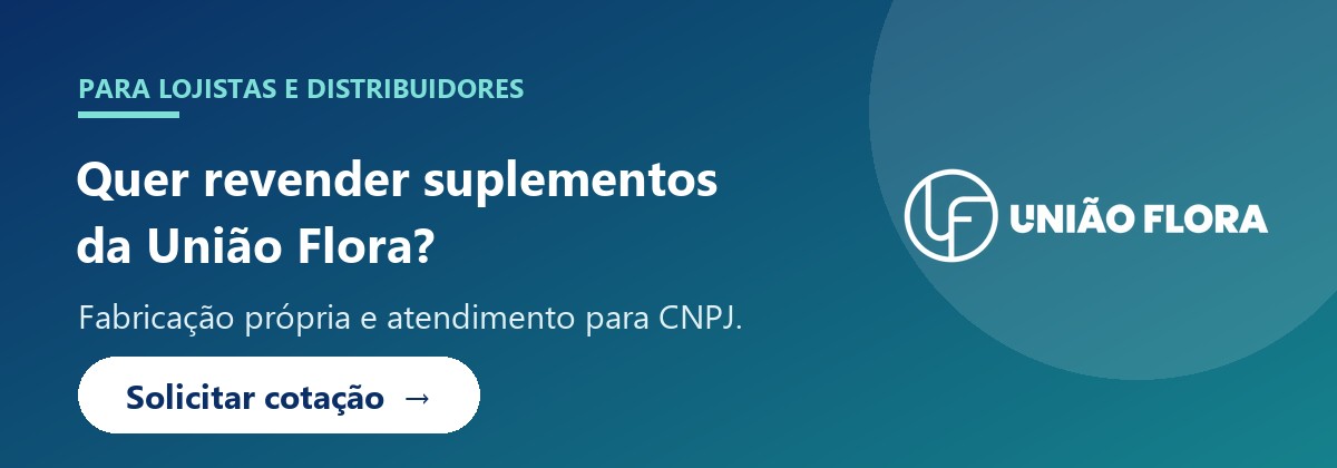 Quer revender suplementos da União Flora? Solicitar cotação