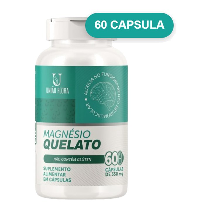 Magnésio Quelato União Flora