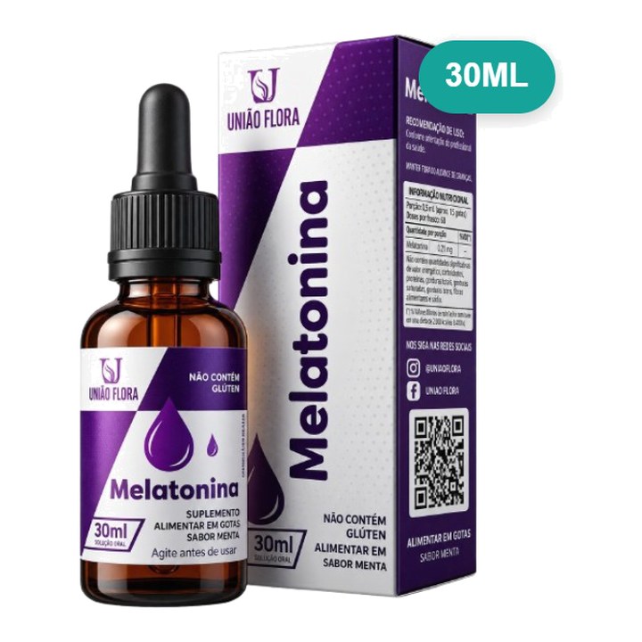 Melatonina em Gotas União Flora